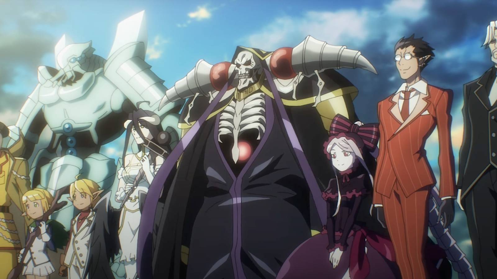 Overlord's Armies Gather in New Season 4 Opening Sequence, image size:1600x900