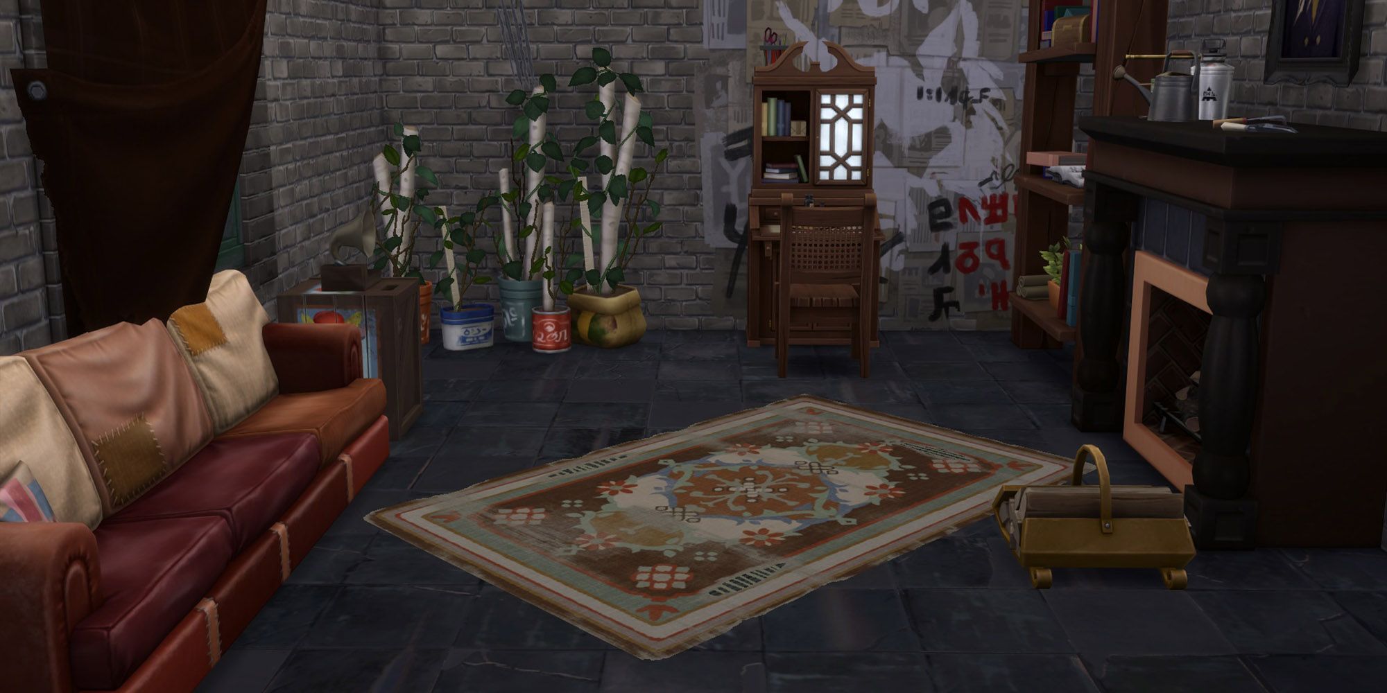 Karpet Ibu Greg di The Sims 4: Werewolves.