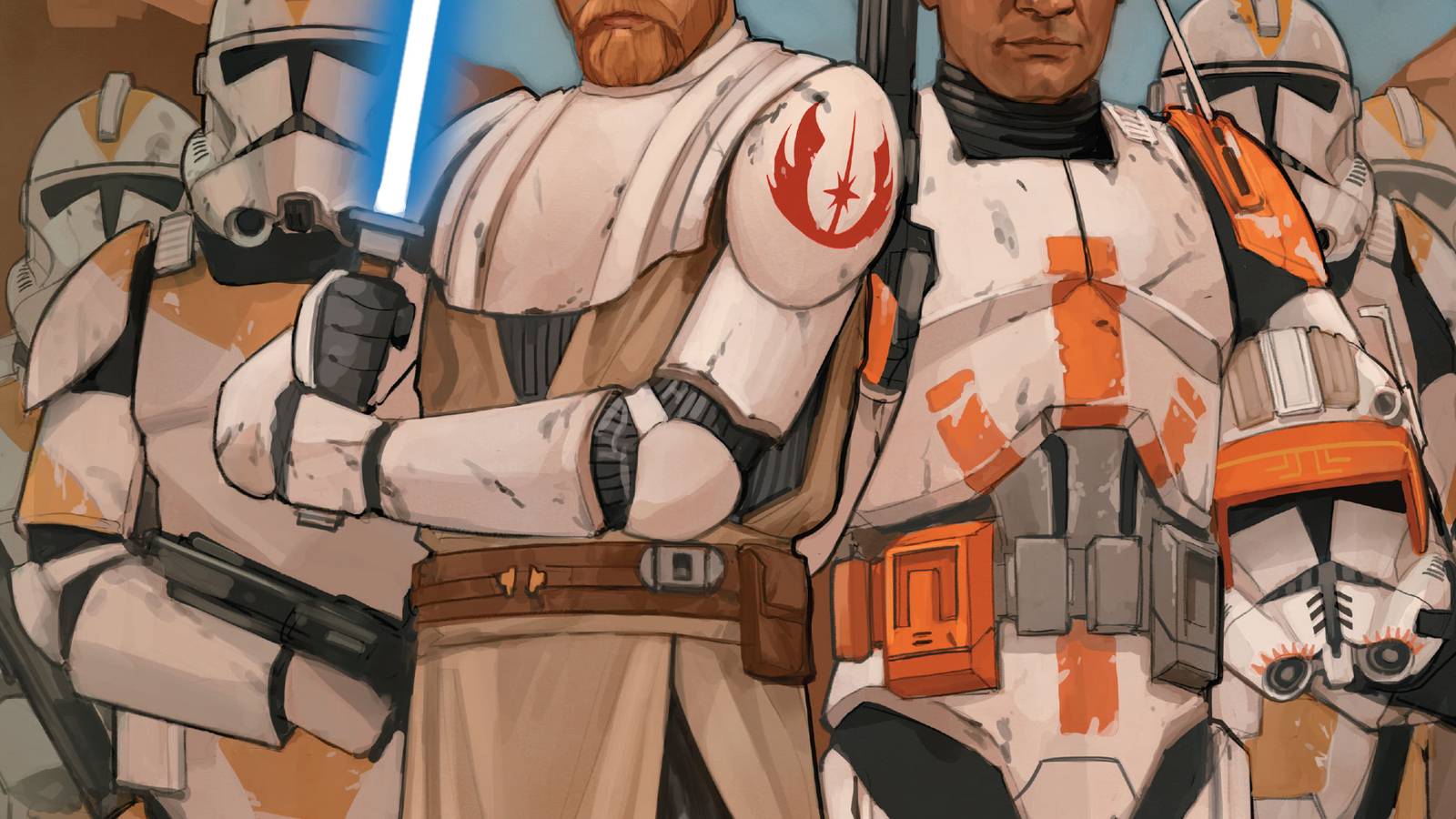 Star Wars Comic Packs Obi Wan Kenobi & Clone Arc Trooper | Envío Gratis