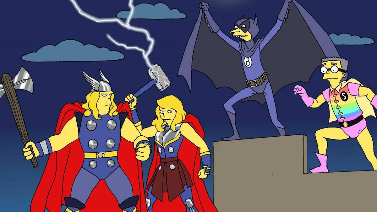 Line it is Drawn: The Thors Team Up to Take On Supervillain Duos
