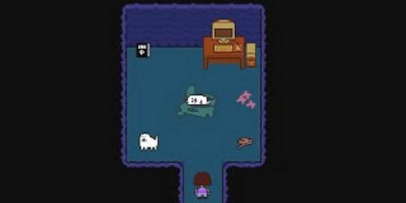Undertale First Rooom 10 Best Secrets And Easter Eggs In Undertale