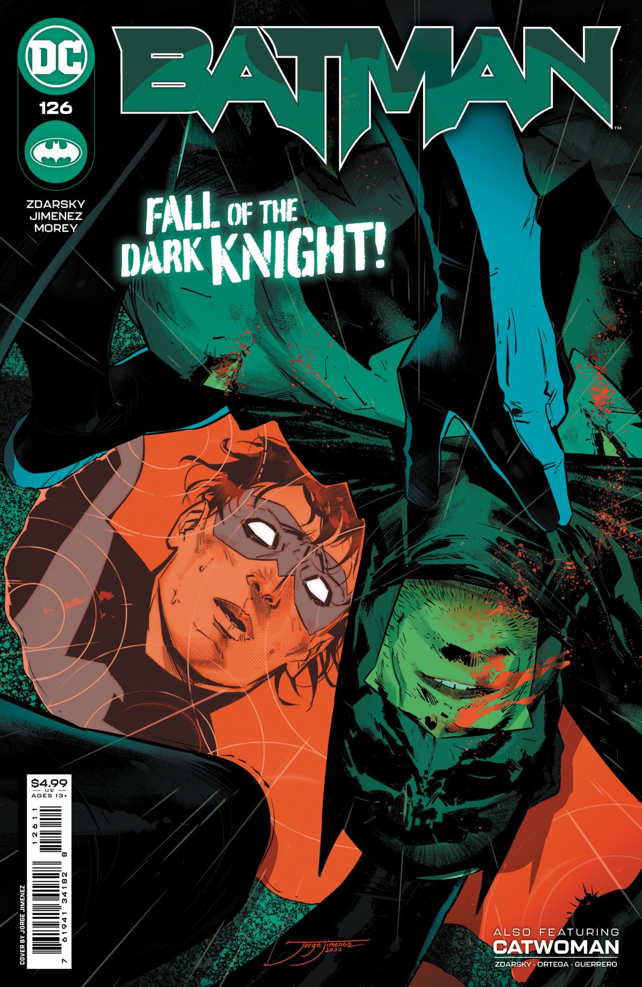 コミック・アニメ Batman The Dark Knight Battles a Robot in DC's Batman #126