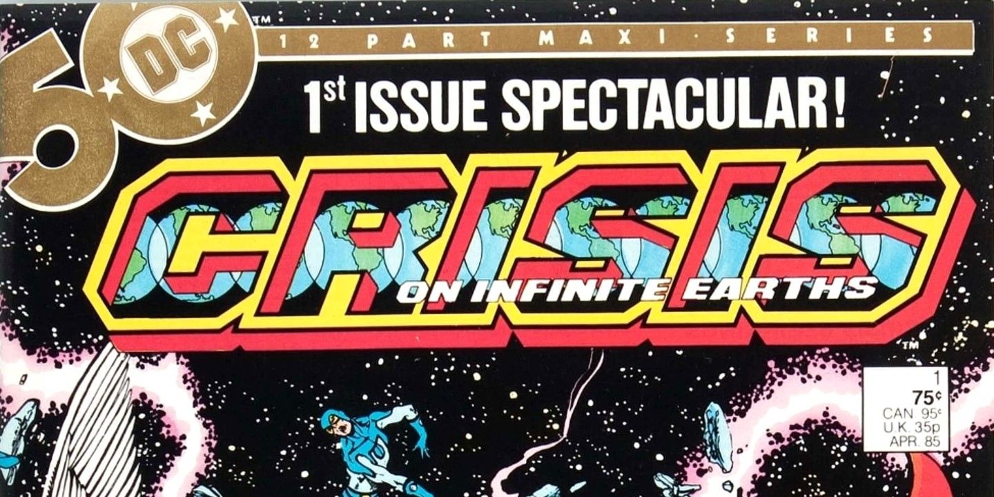 Crisis on Infinite Earths Cover #1 DC Comics