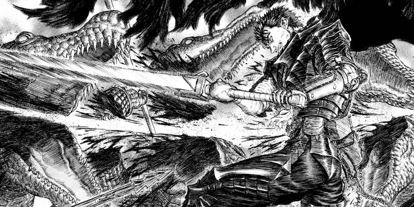 Guts vs crocodiles