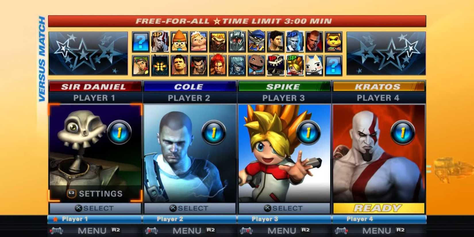 Playstation All Stars Battle Royale Roster 