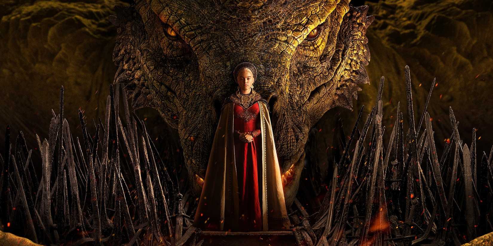 House Of The Dragon: Every Dragon On Team Black (And Their Riders)