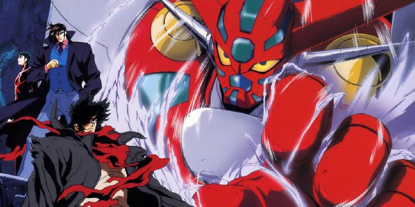 The Getter mecha awakens in Getter Robo Armageddon.
