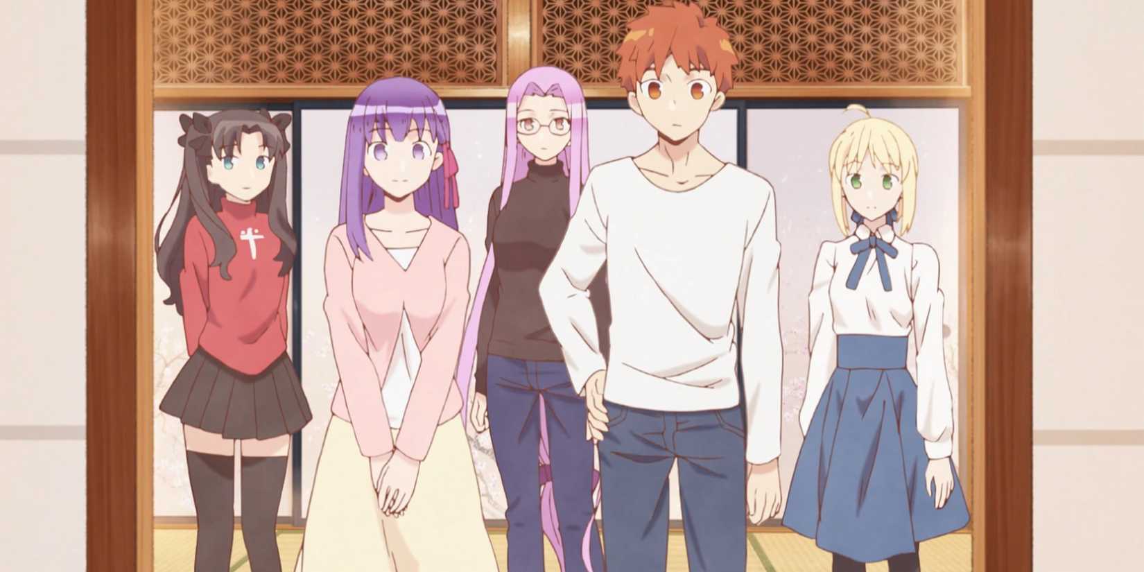 Today's Menu For the Emiya Family Group Photo.