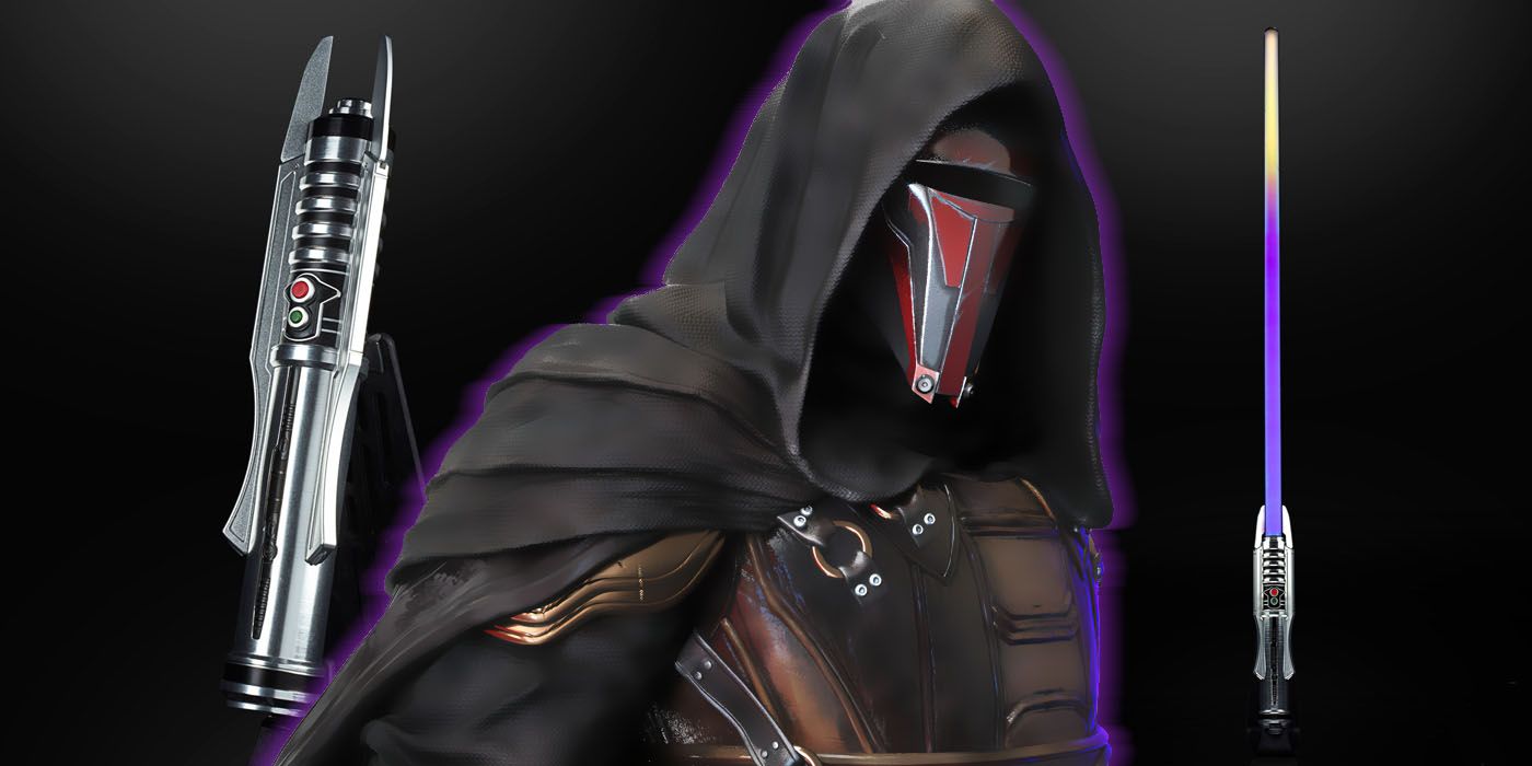 Darth Revan's KOTOR Lightsaber Joins Hasbro's Star Wars Force FX
