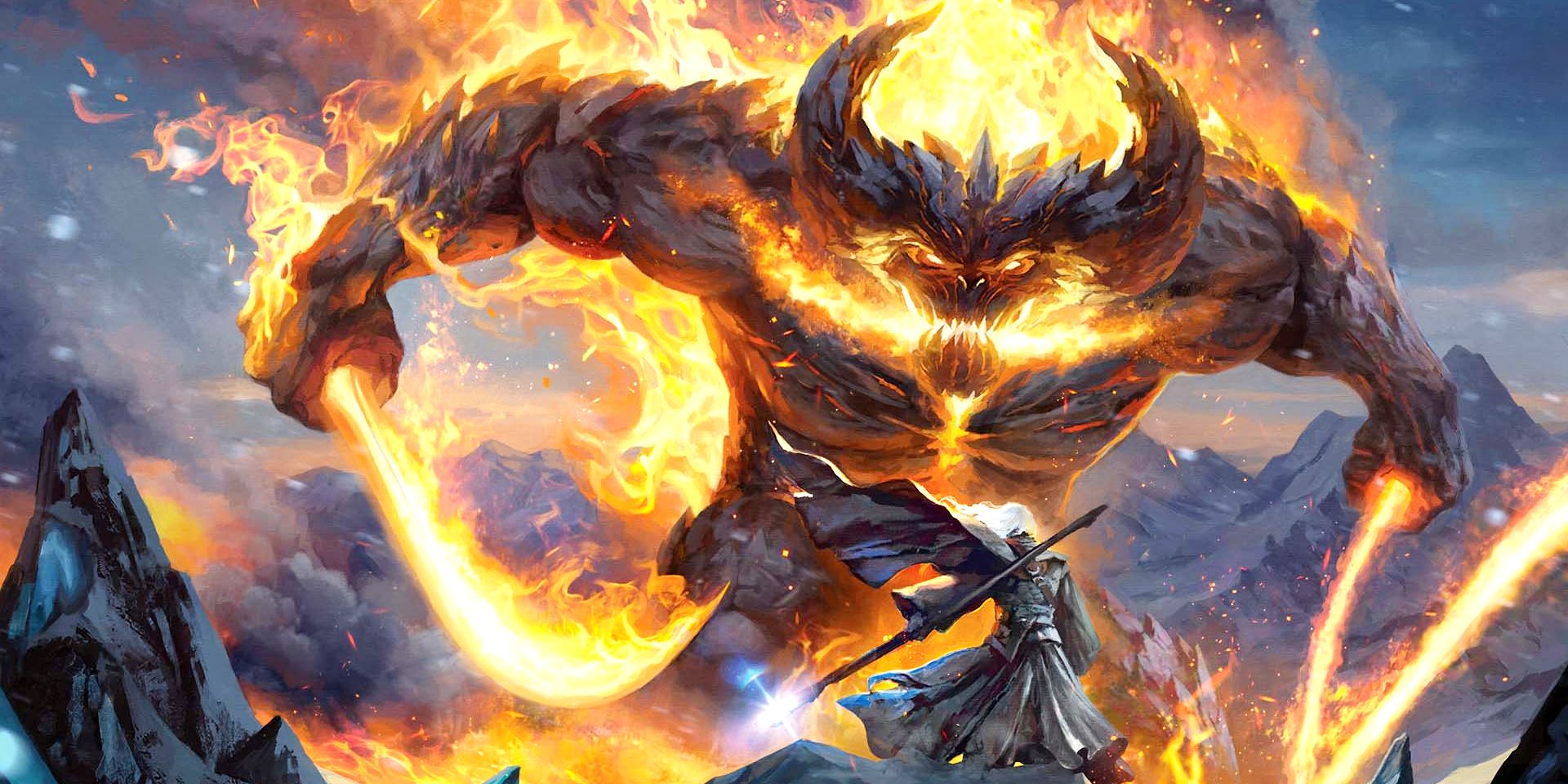 mtg lotr card art Saruman of Many Colors (Borderless Poster) [The Lord of the Rings: Tal main image 0