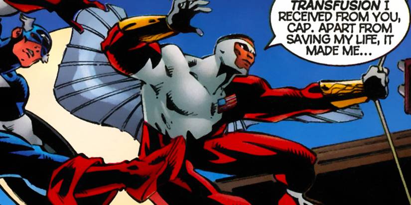 Every Costume Worn By Sam Wilson As Falcon And Captain America (In ...