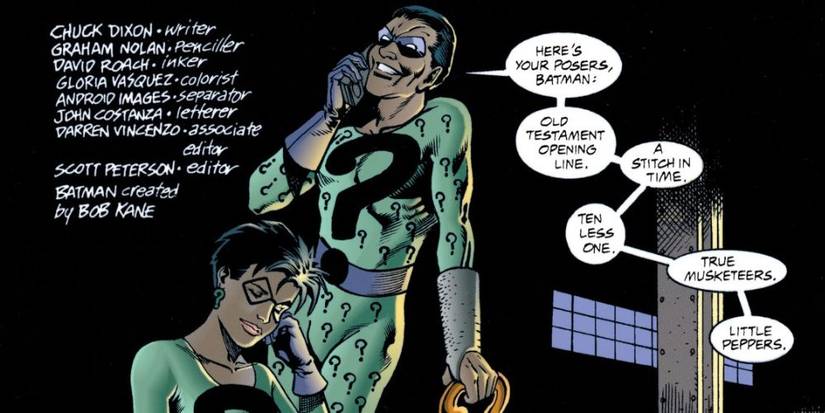The Riddler's 10 Best Riddles In DC Comics