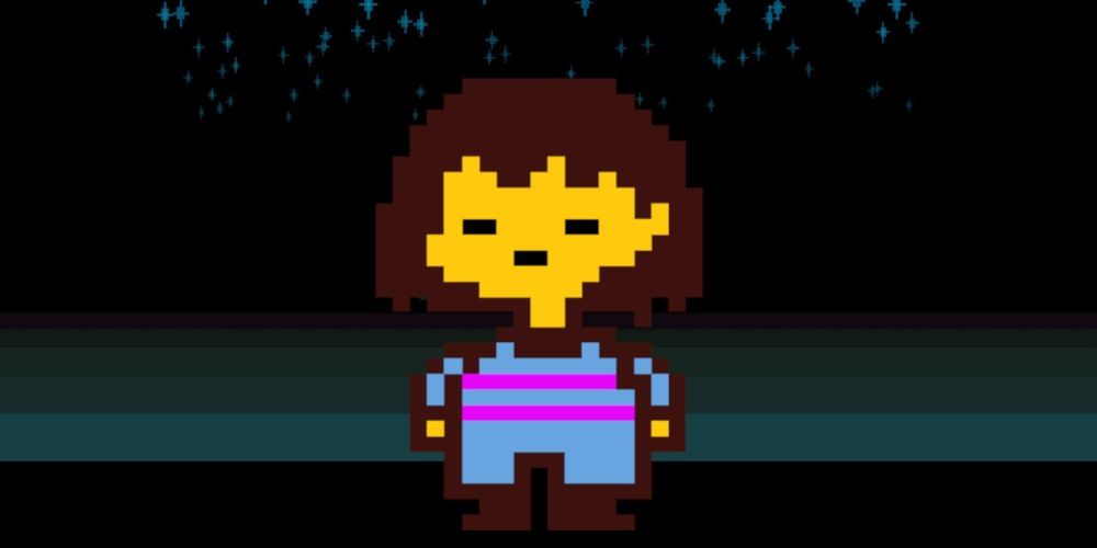 Frisk, the protagonist of Undertale game