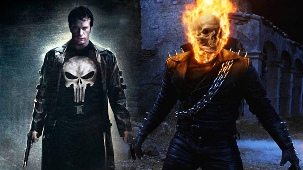 Ghost Rider Punch Ghost Rider & Punisher Combined Marvel and Westerns Before the MCU