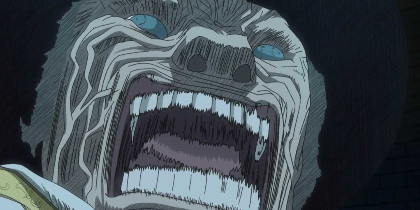 Mozgus in a rage in Berserk.