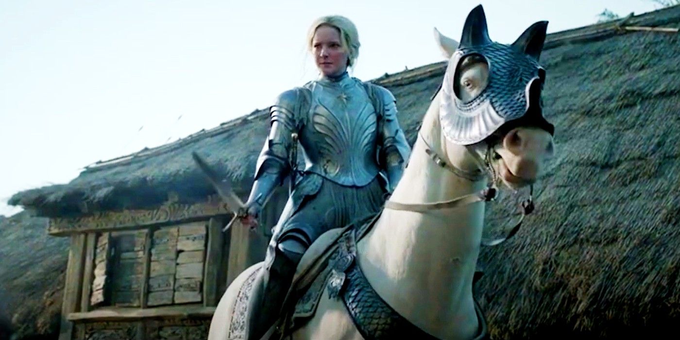 Rings of Power's Morfydd Clark Credits 'Incredible' Horses for Episode 6  Stunt Work