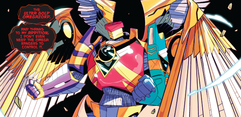 Mighty Morphin Power Rangers Debuts an Angelic New Megazord