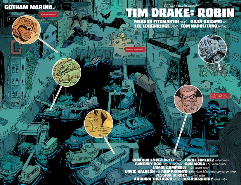 Tim Drake Strikes Out on his Own in DC's Tim Drake: Robin #1