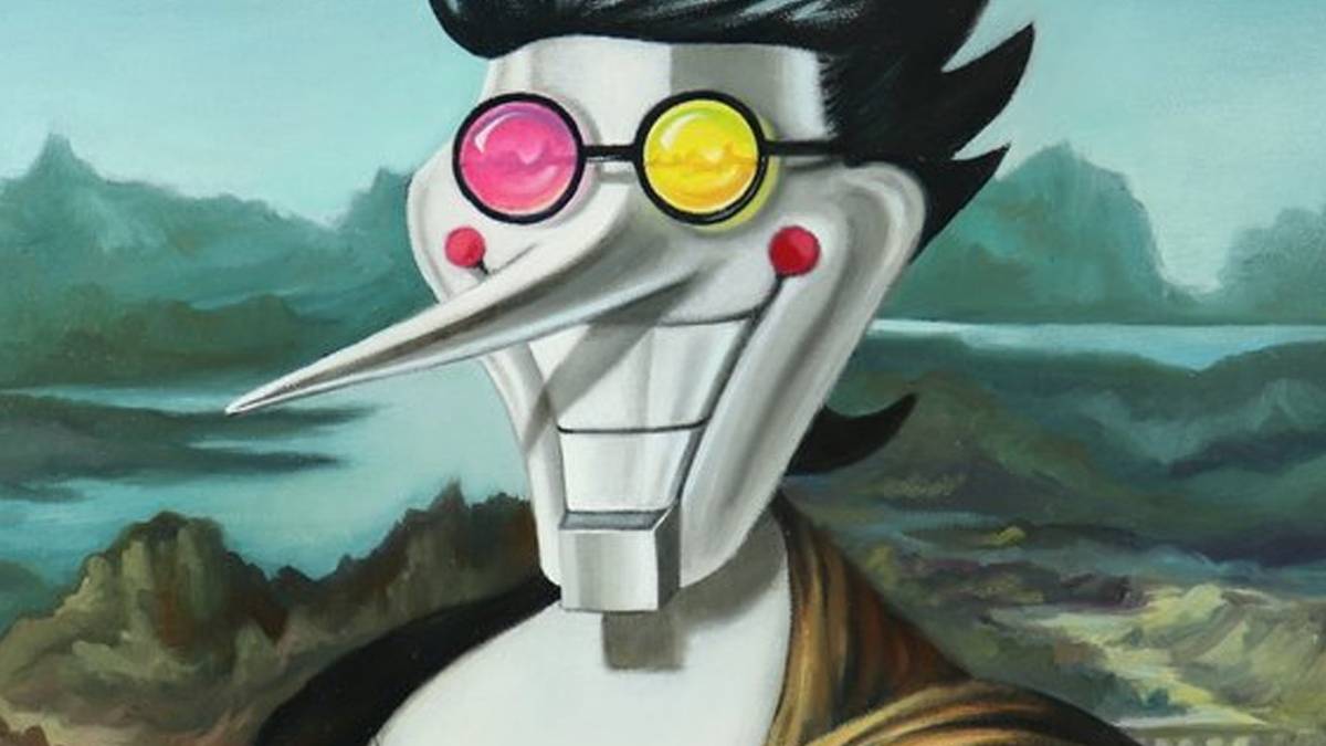 Deltarune Spamton Painting Sells for Over $20K