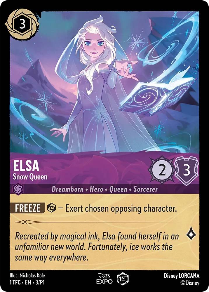 Disney's Magic: The Gathering-esque Lorcana Reveals Gorgeous Cards Disney's Magic: The Gathering-esque Lorcana Reveals Gorgeous Cards