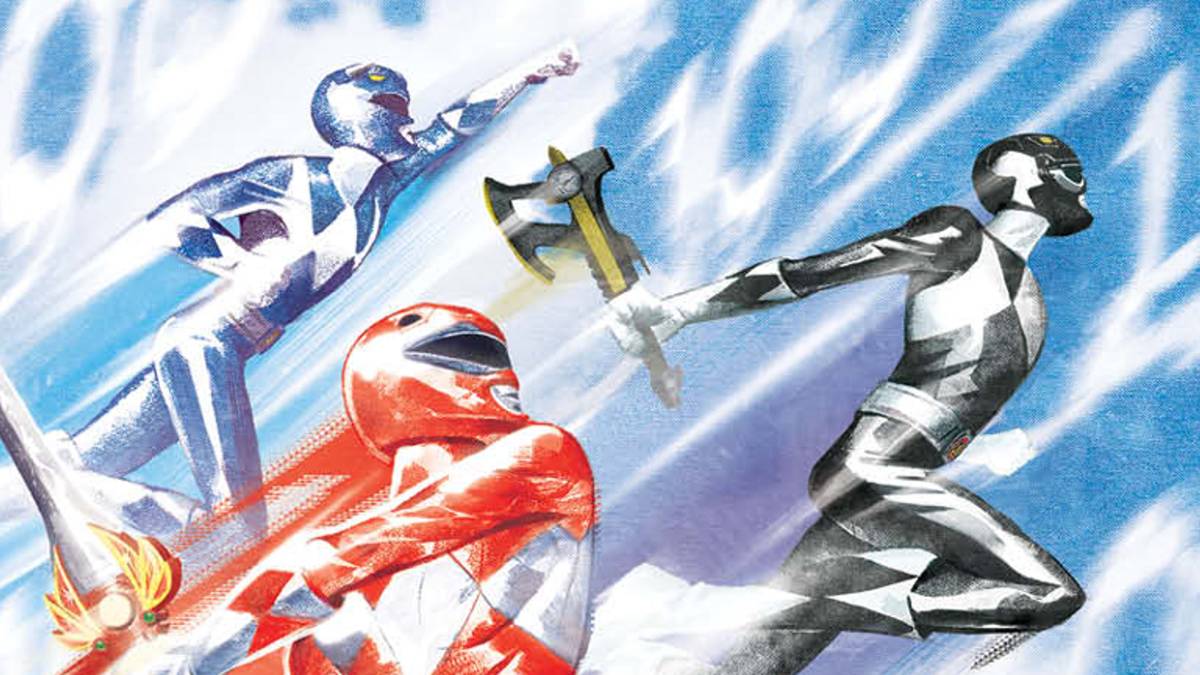 Mirdsrd Rangers Mighty Morphin Power Rangers Debuts an Angelic New Megazord