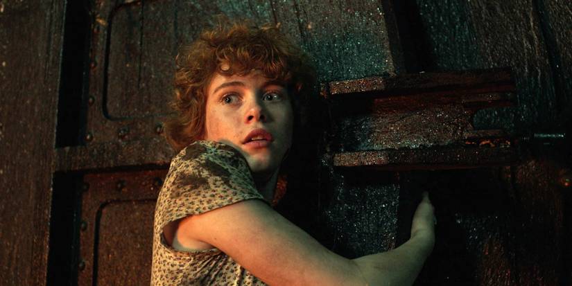 Beverly Marsh is trapped by Pennywise in IT: Chapter One