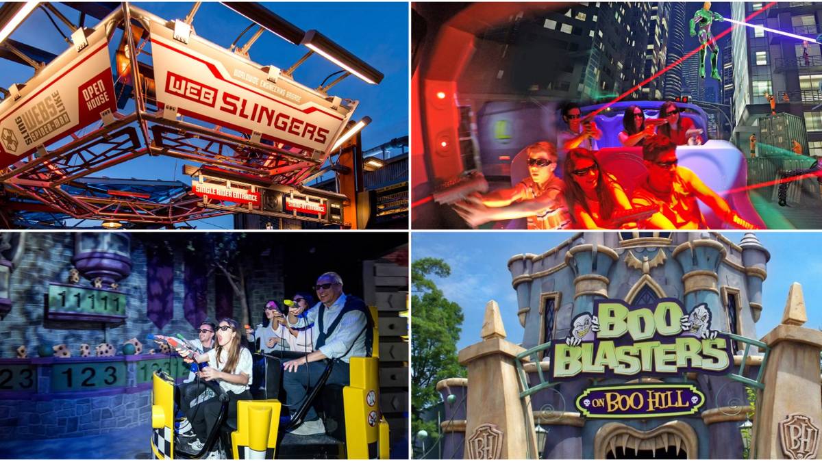 10 Theme Park Rides That Are Like Immersive Video Games