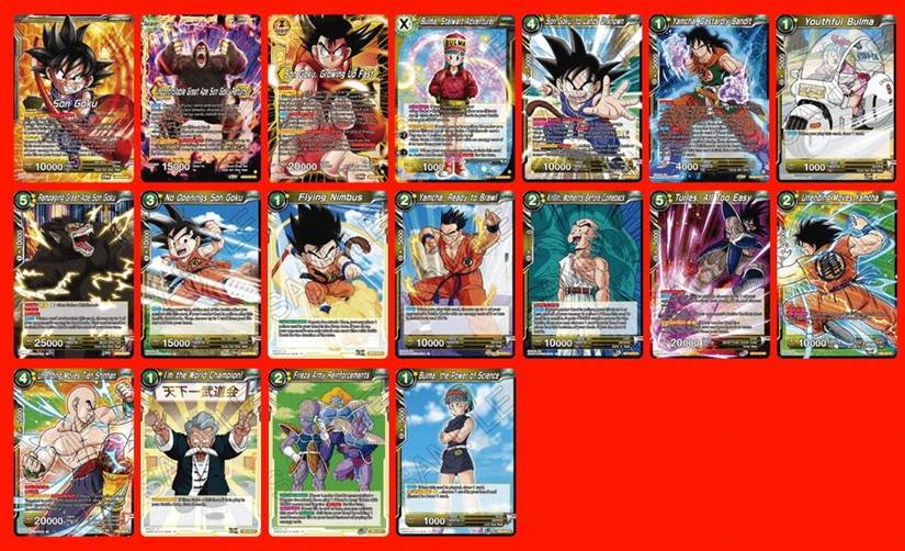 play dragon ball super card game online Dragon Ball Super Card Game Fusion World Start Deck Son Goku FS01