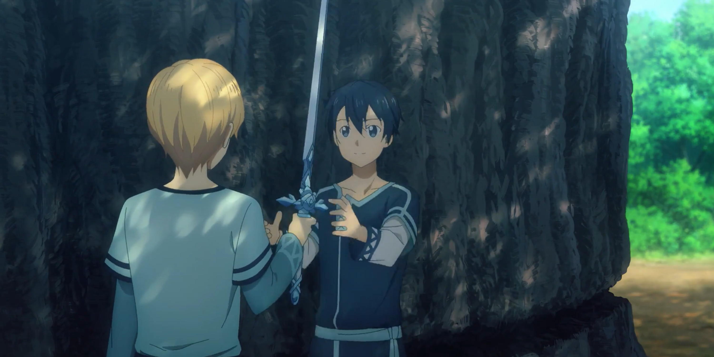 kirito and eugeo (sword art online)