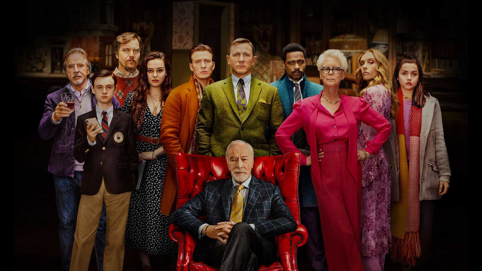 The Knives Out cast picture