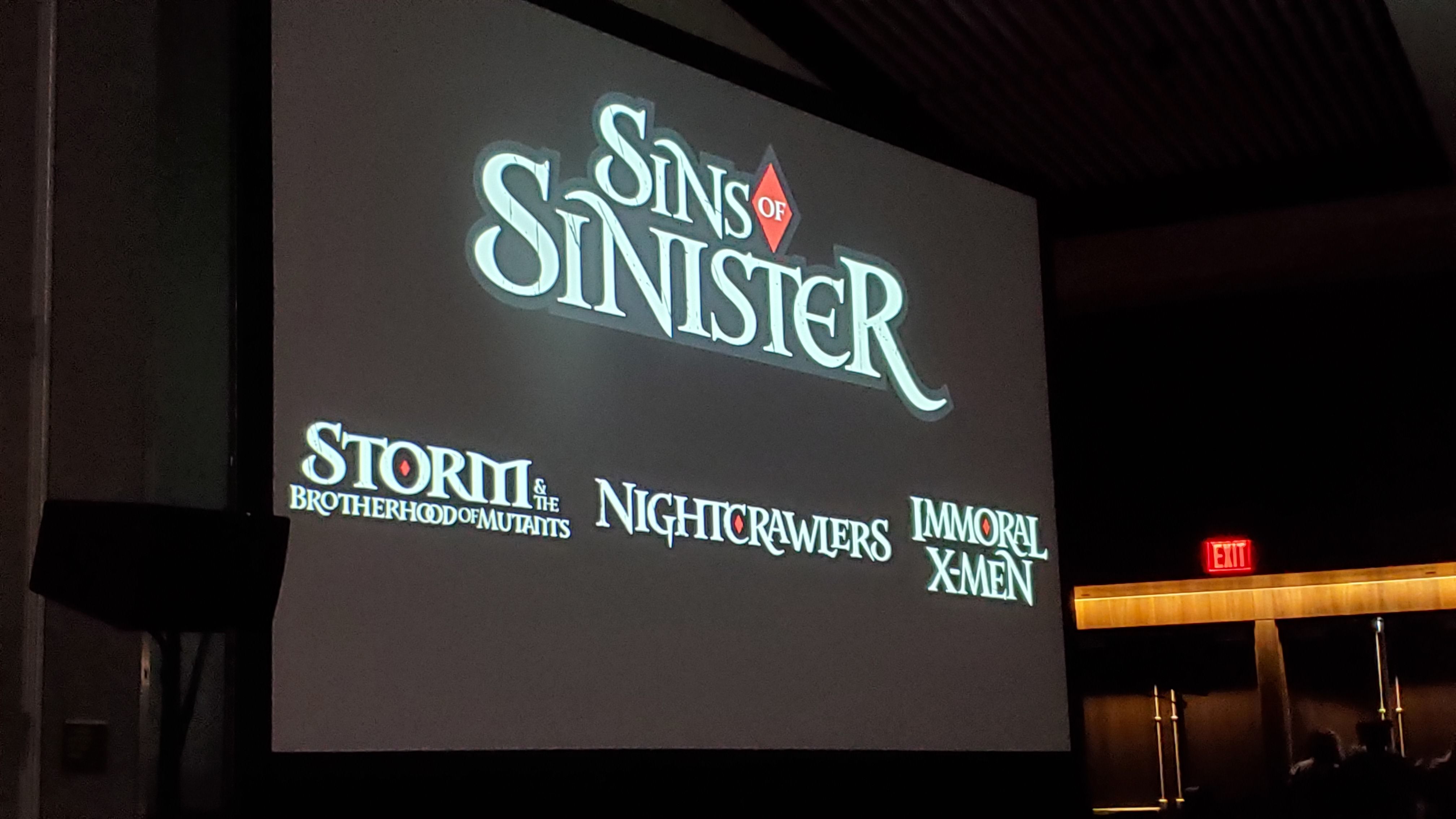 Marvel Sins of Sinister Titles renamed