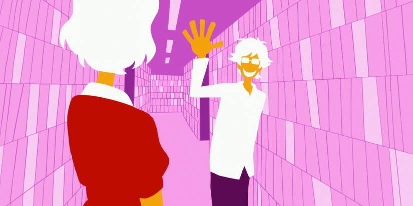 Senpai waves to Otome from Night is Short, Walk on Girl.