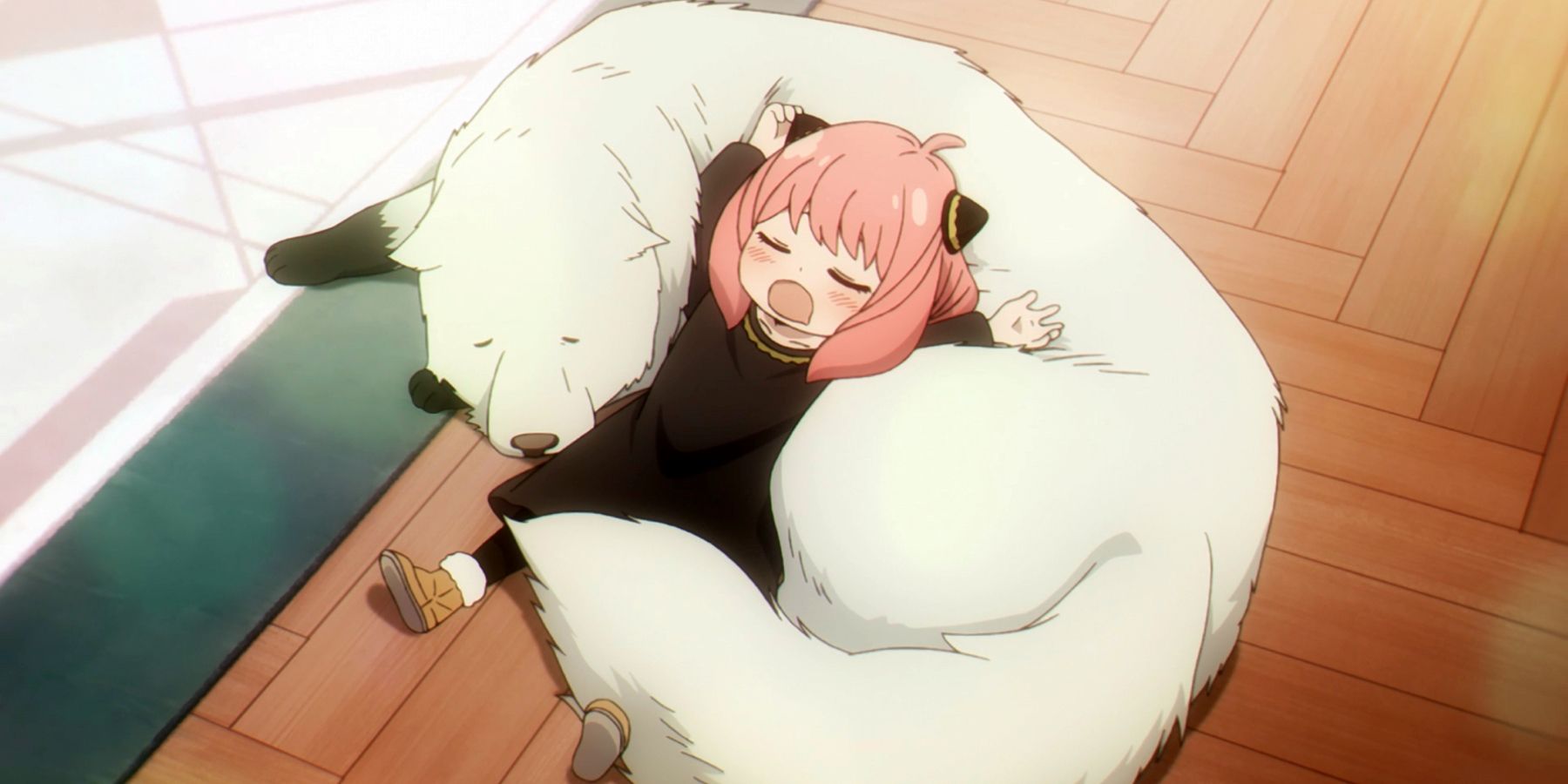 SPY×FAMILY Bond u0026 Anya Forger ステッカーセット Download Spy X Family Anya Hugging Bond Wallpaper |