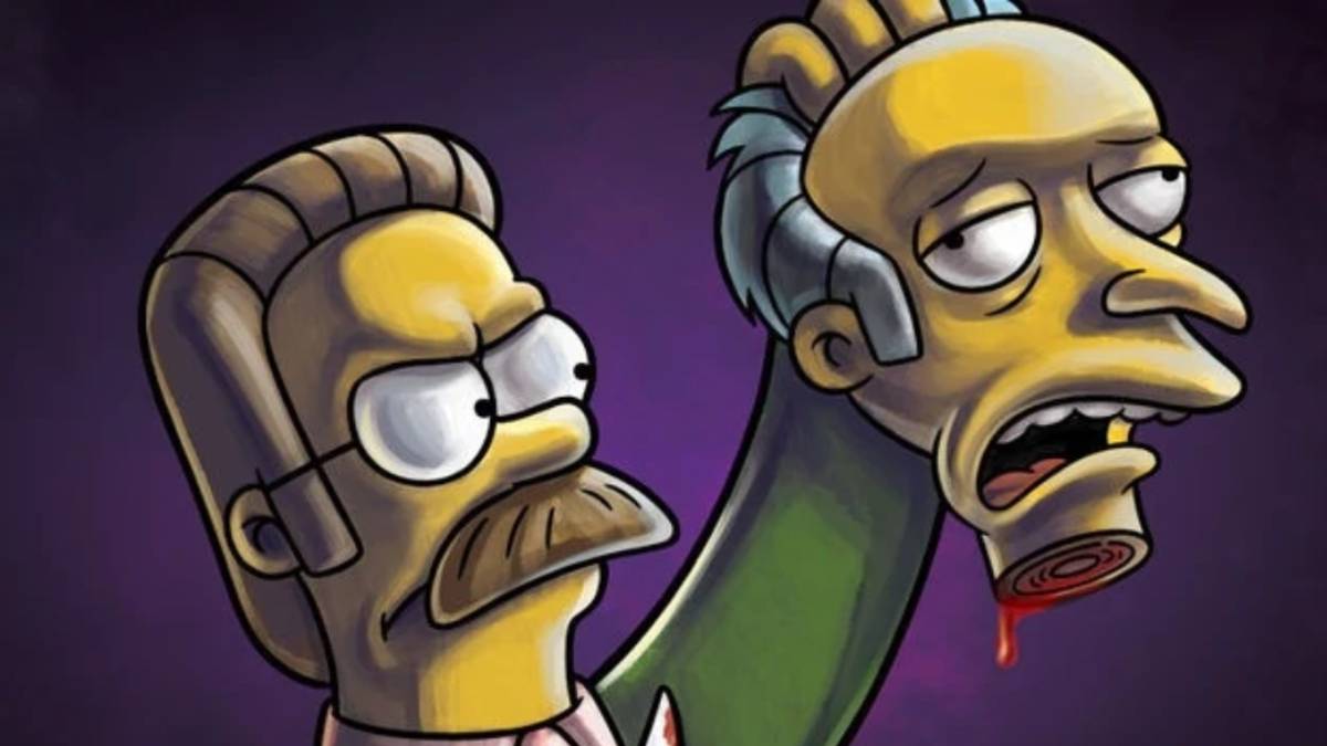 Flanders Simspons Rifle Simpsons Flanders