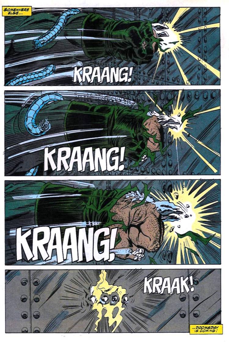 Superman Issmashed Doomsday First Smashed His Way to Infamy 30 Years Ago