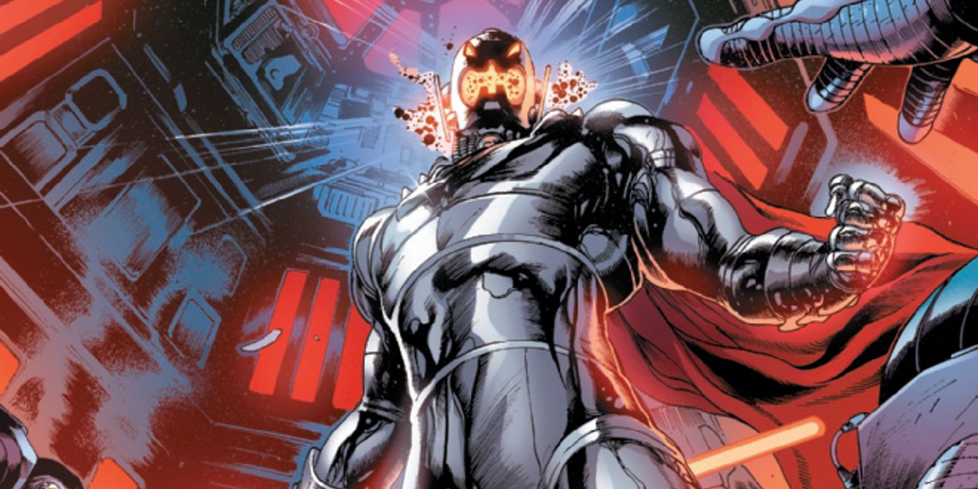 Uma imagem do Ultron se preparando em Savage Avengers 6