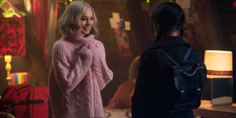 Wednesday and Enid help save Nevermore in Wednesday.