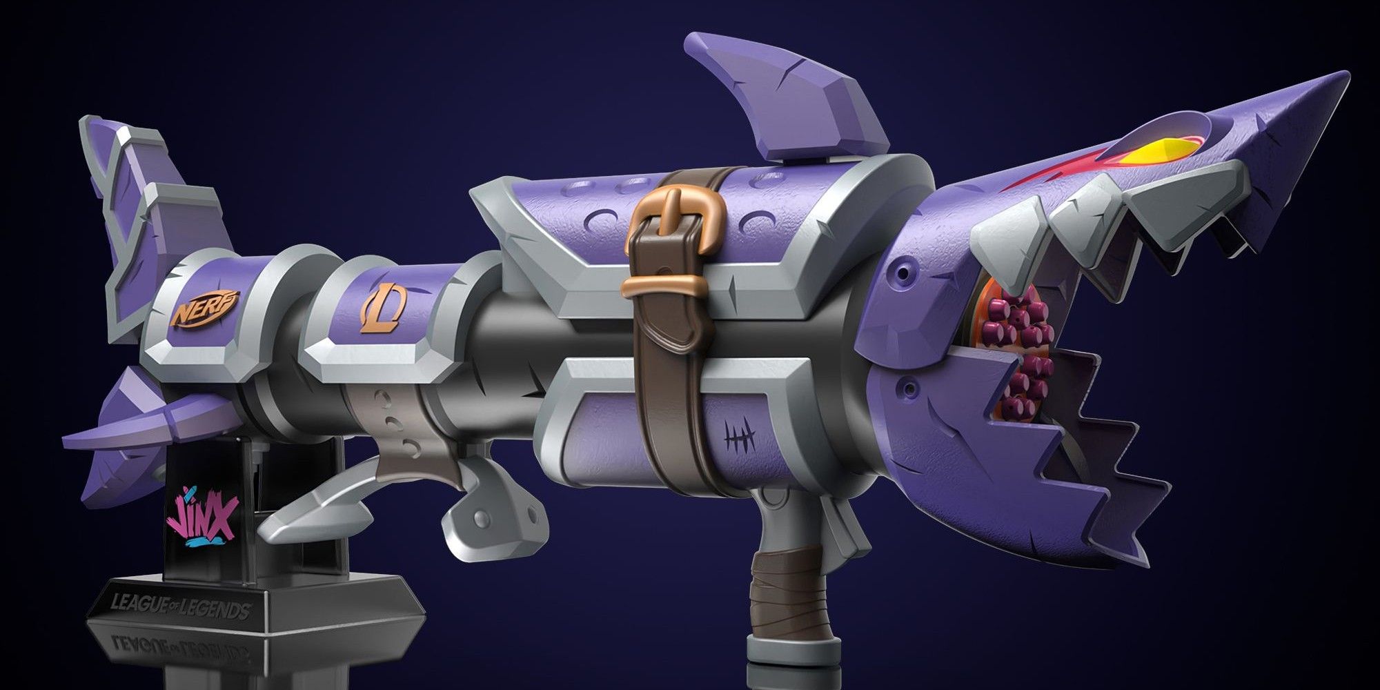 League of Legends/NERF Collab Recreates Jinx's Fishbones