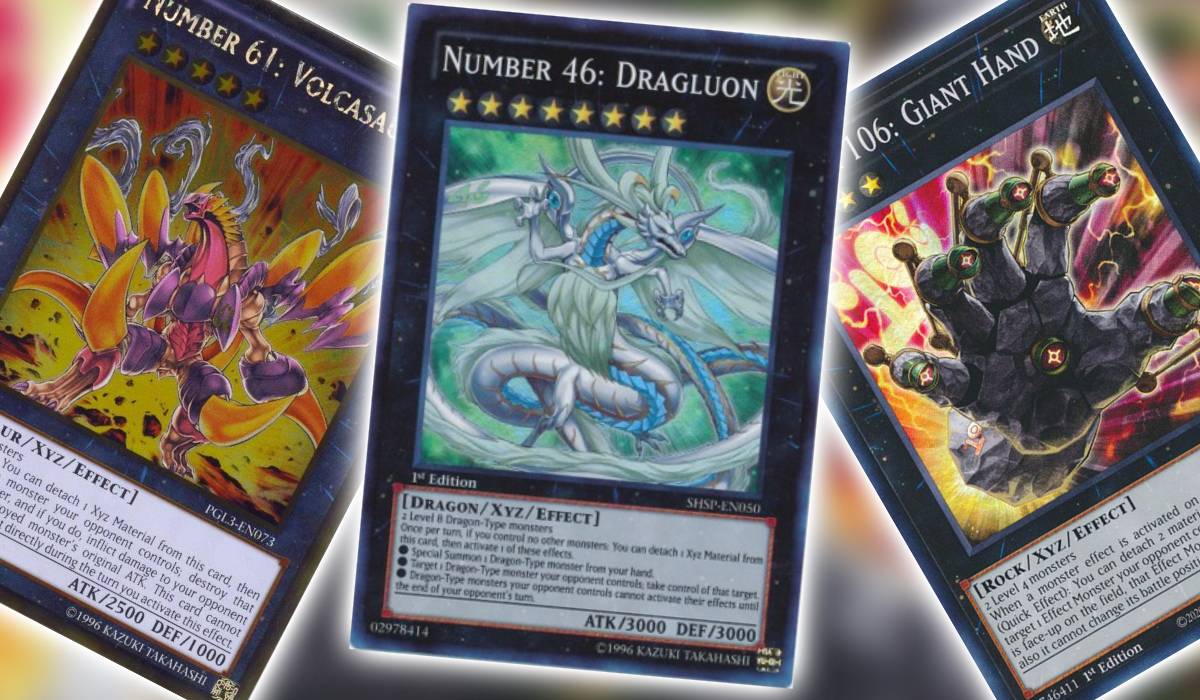 The 20 Best Yu-Gi-Oh ZEXAL Number Cards, image size:1200x700