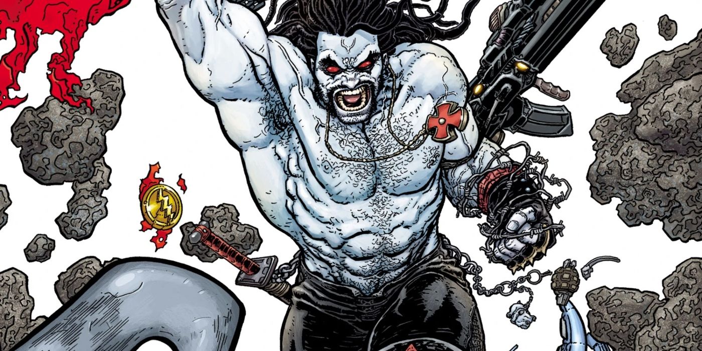 Lobo esmaga detritos na DC Comics