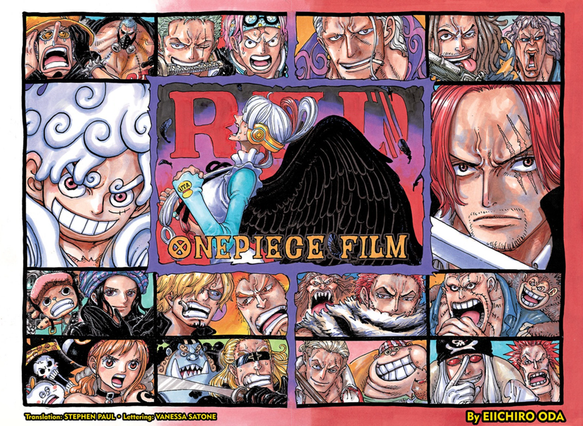 One Piece Chapter 1065 Celebrates Film: Red's Success