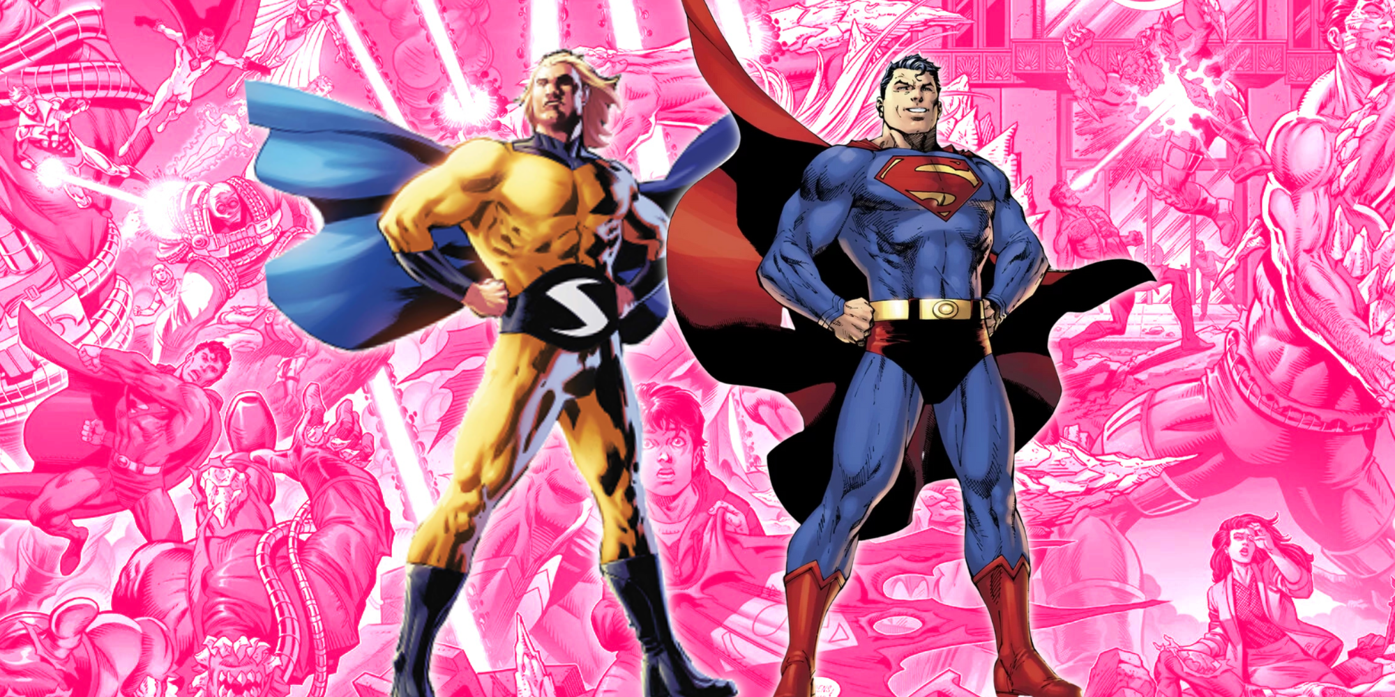 Superman Vs The Sentry Artist Showoff Comic Vine