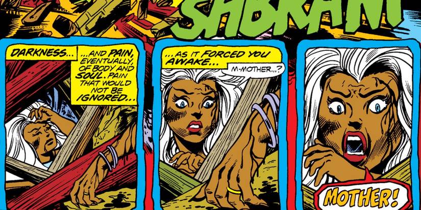 The X-Men's Storm's Suffers From Claustrophobia