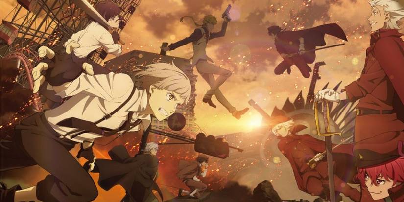 Visuel clé de la saison 4 de Bungou Stray Dogs.