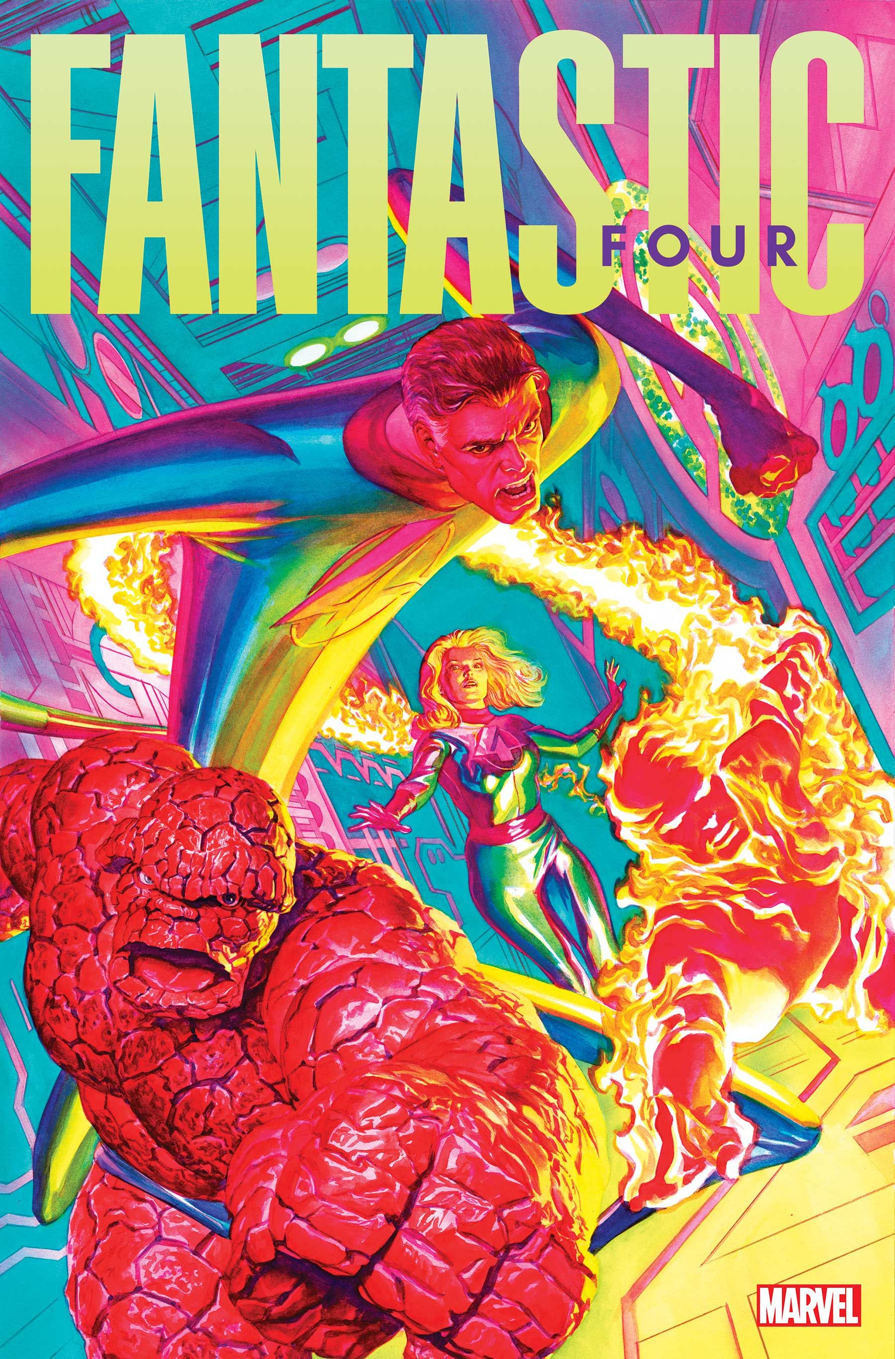 The Thing and Alicia Are Lost in Time in Marvel's New Fantastic