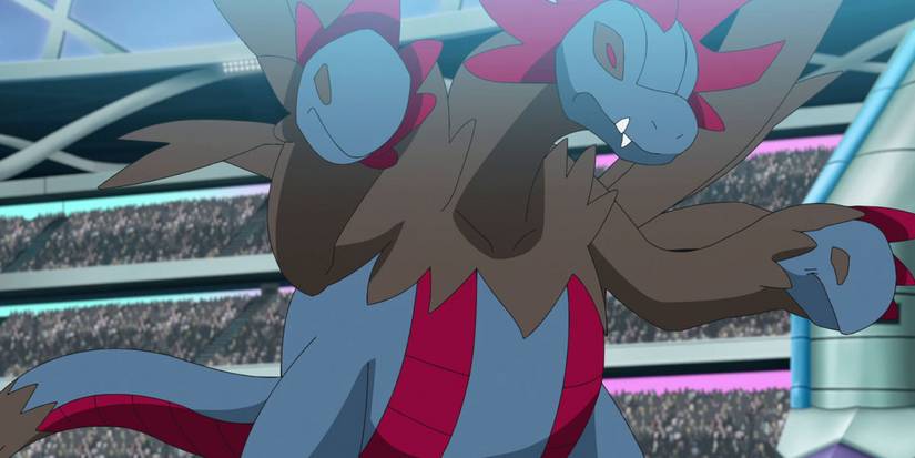 Hydreigon in the Pokémon anime.