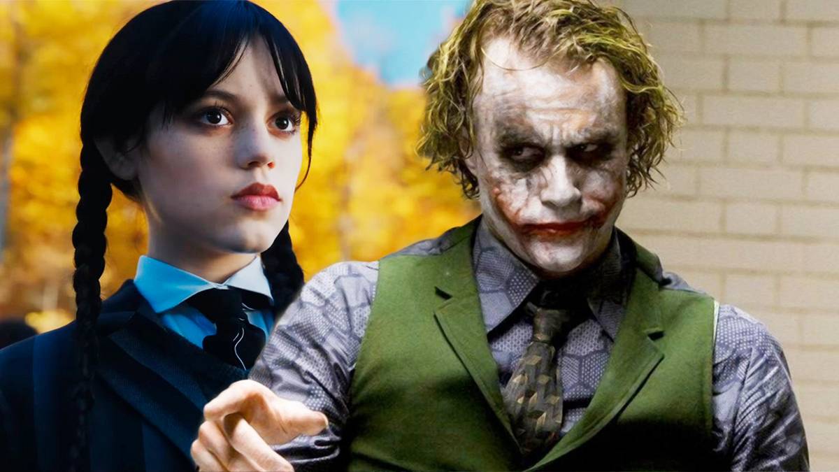 Wednesday References Heath Ledger's Joker - And It's Not Accidental