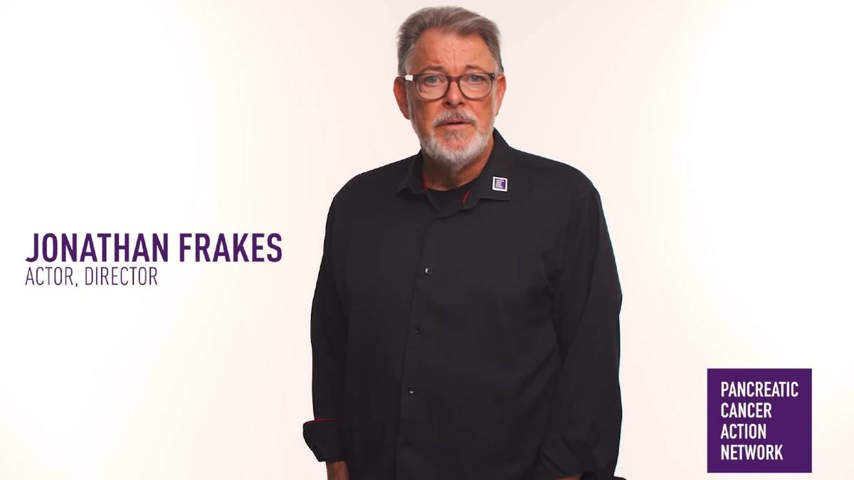 Jonathan Frakes Details Raising Pancreatic Cancer Awareness & Picard ...