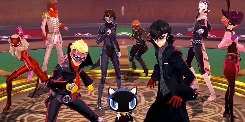 The Persona 5 Royal gang is assembled and ready for action.