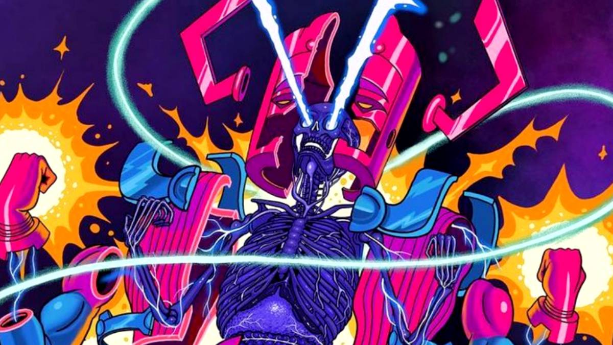 Primitive Marvel Primitive x Marvel Collab Reveals What Might Be Inside Galactus' Armor
